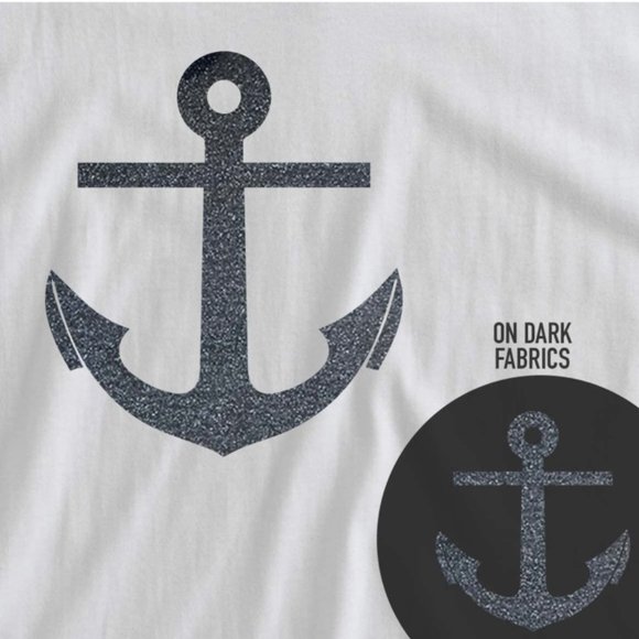 20" x 12" Glitter Sapphire Siser Easyweed HTV Heat Transfer Iron-On Vinyl - Picture 3 of 5